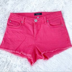 STS Blue shorts size 1 high waist red coral EUC